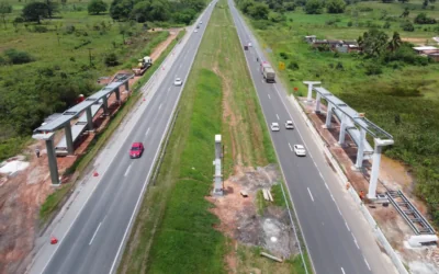 VIABAHIA avança na construção de mais uma passarela na BR-324