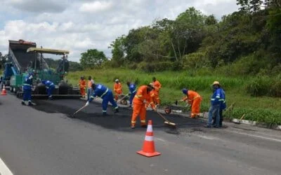VIABAHIA prossegue com obras de recuperação do pavimento neste mês de outubro