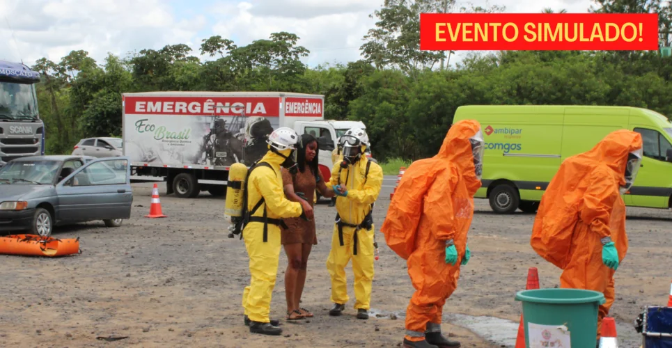 VIABAHIA realiza simulado de atendimento a emergência ambiental e múltiplas vítimas na BR-324