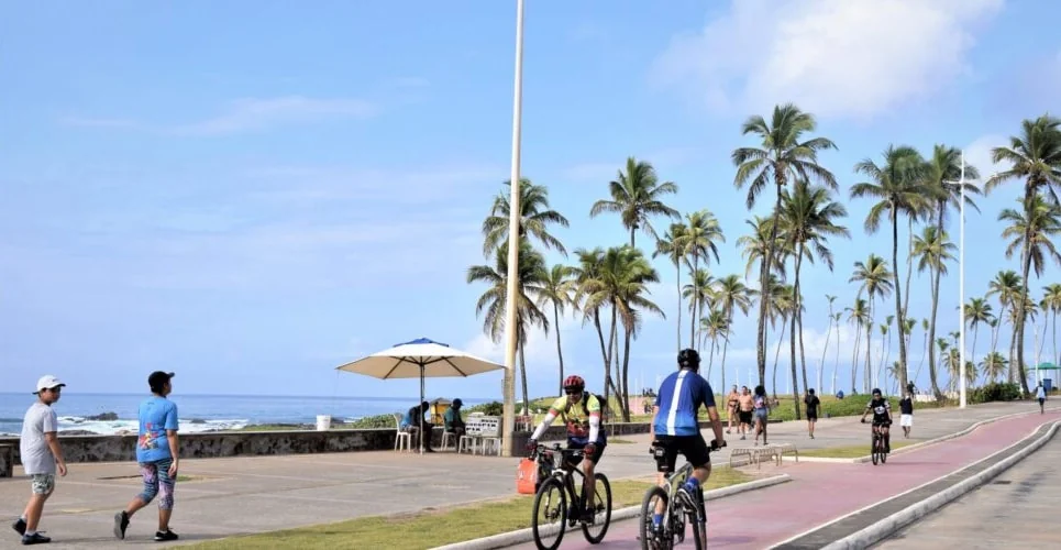 “Pedal Legal” acontece em pontos da orla de Salvador