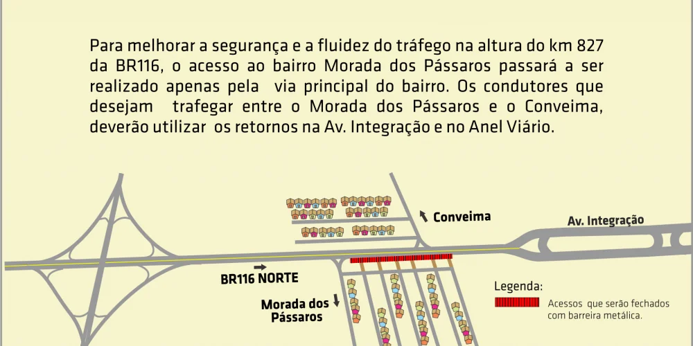 VIABAHIA organiza acesso ao bairro Morada dos Pássaros